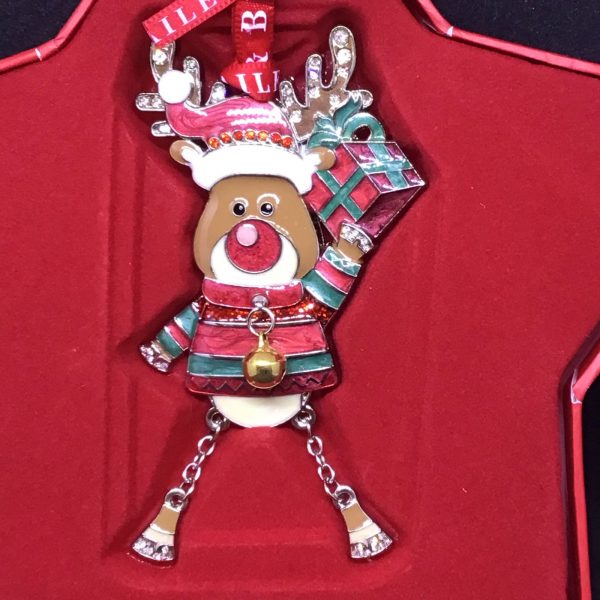 Sparkle Reindeer Holding Gift 🛍 - Image 2