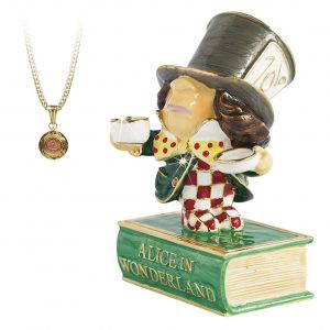 Trinket Box Mad Hatter from Alice in Wonderland
