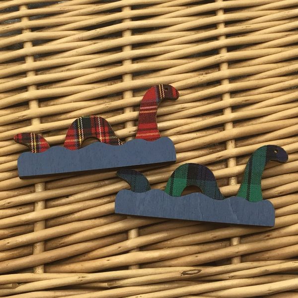 Tartan Nessie Brooch - Royal Stewart - Image 2