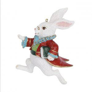 Alice in Wonderland - White Rabbit - hanging decoration