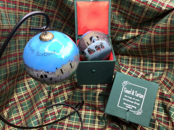 Boxed Handpainted Glass Bauble Highland Cow - Image 2