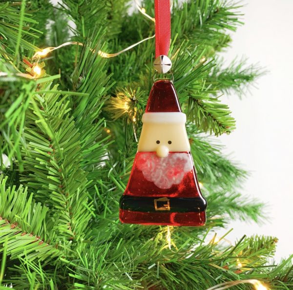 Fused Glass Santa 🛍 - Image 2