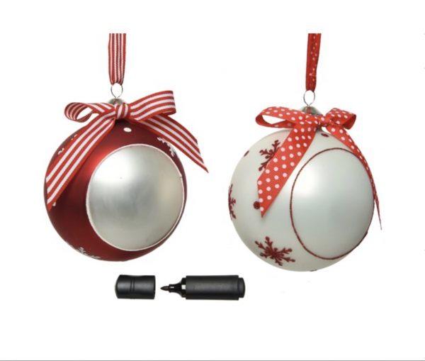 Personalisable Baubles Large🚚🏠🛍