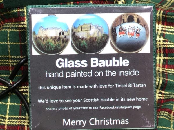 Boxed Handpainted Glass Bauble Highland Cow - Image 5