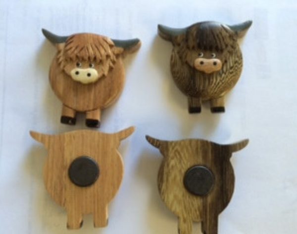 Various Wooden Magnets 🛍