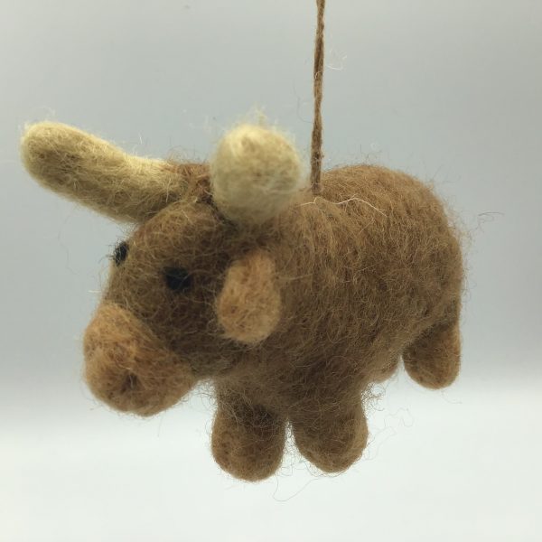 Felt Highland Cow 🛍 - Image 4