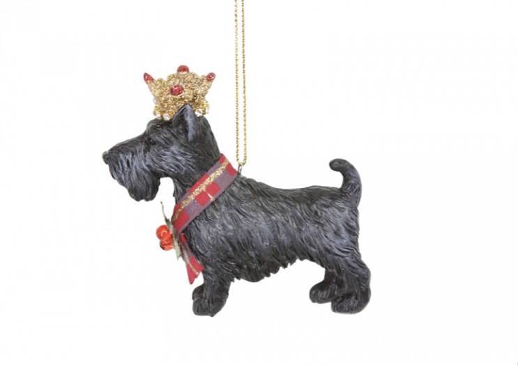 Dog Black Scottie with crown 🛍🚚 - Image 3