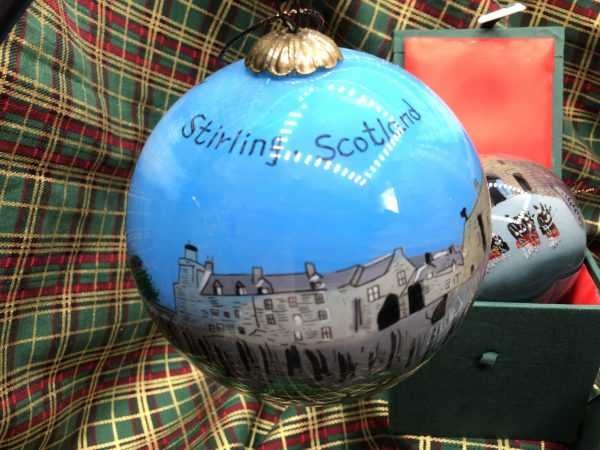 Boxed Handpainted Glass Bauble Highland Cow - Image 3