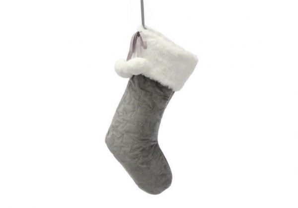 Grey stocking with stars 🛍🚚