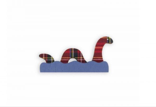 Tartan Nessie Brooch - Royal Stewart