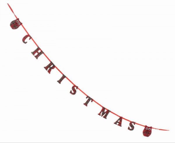 Tartan Owl Garland