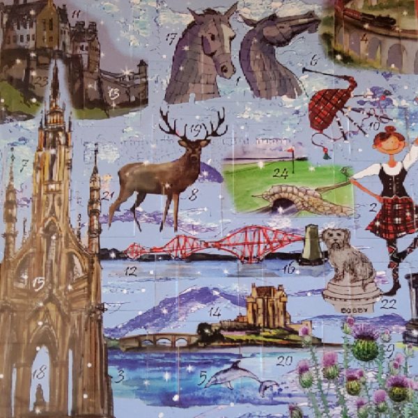 Advent Card Calendar - Bonnie Scotland🏠🛍