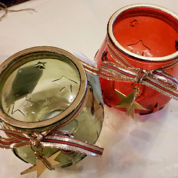 tea light candle jar 🏠🛍