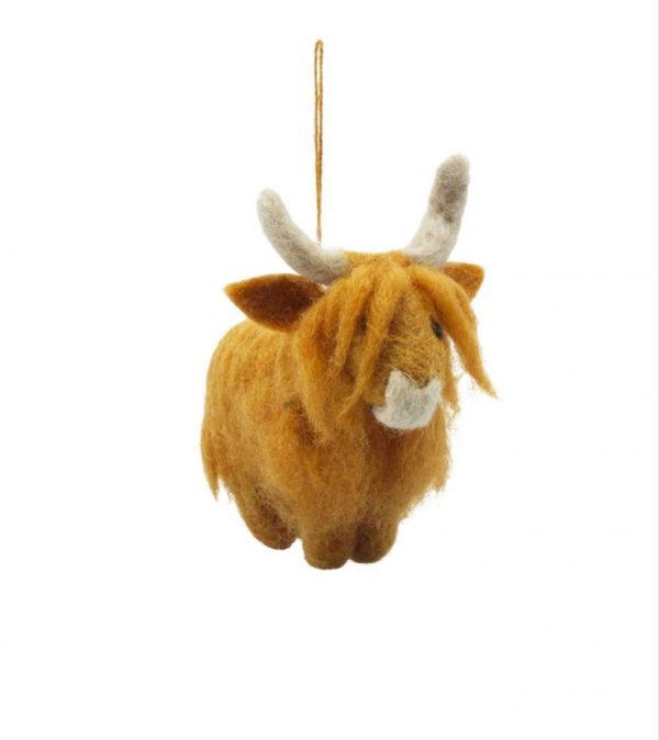 Felt Highland Cow 🛍