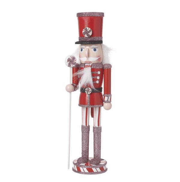 Medium Nutcracker Red Candy cane 🛍