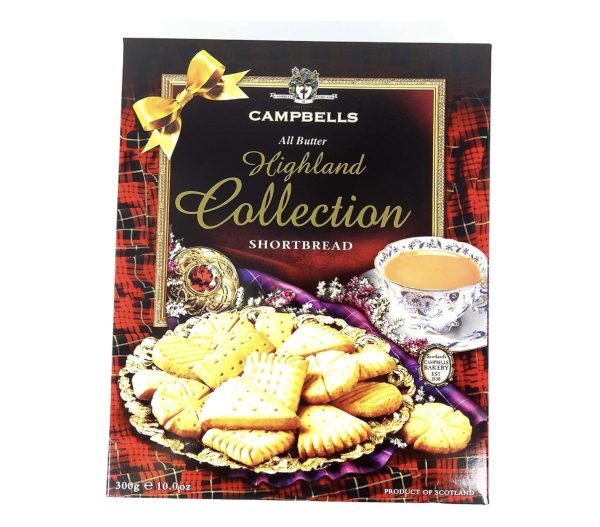 Highland Shortbread Box 300g