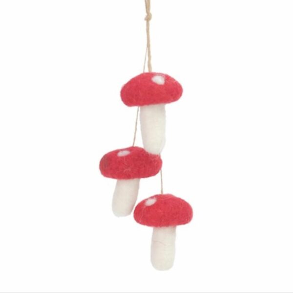 Felt Toadstool Bunch 🛍🚚