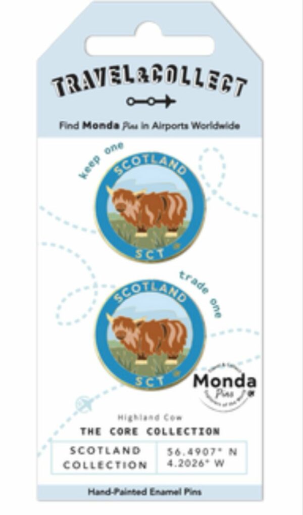 Monda Pins Highland Cow