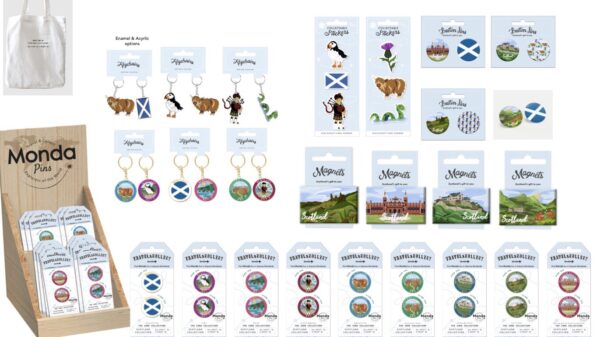 Monda Pins Saltire - Image 3